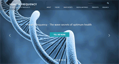 Desktop Screenshot of healthfrequency.com
